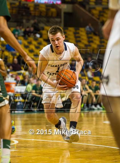 Thumbnail 3 in Bishop Hendricken @ Malden Catholic (Good Sports TD Garden Invitational) photogallery.