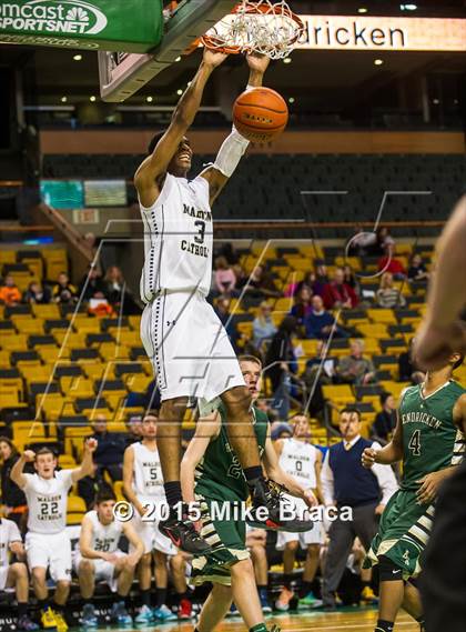 Thumbnail 3 in Bishop Hendricken @ Malden Catholic (Good Sports TD Garden Invitational) photogallery.