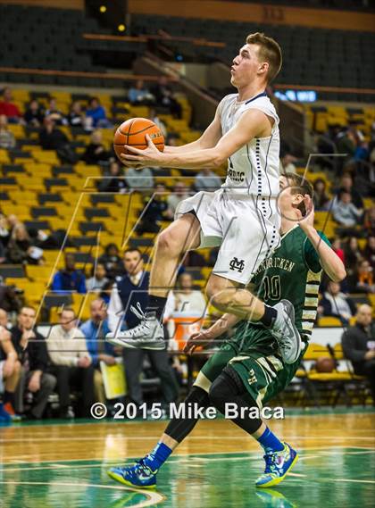 Thumbnail 1 in Bishop Hendricken @ Malden Catholic (Good Sports TD Garden Invitational) photogallery.