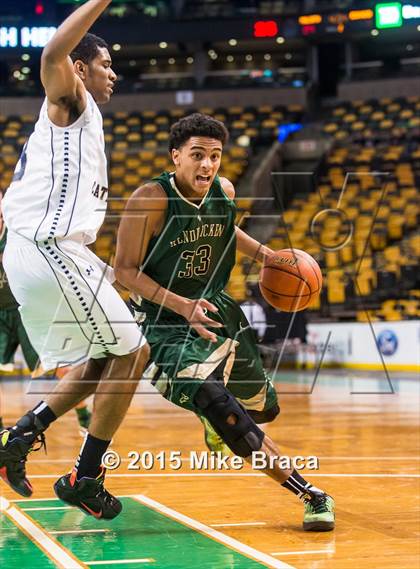 Thumbnail 3 in Bishop Hendricken @ Malden Catholic (Good Sports TD Garden Invitational) photogallery.