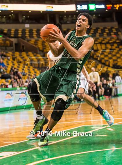 Thumbnail 3 in Bishop Hendricken @ Malden Catholic (Good Sports TD Garden Invitational) photogallery.