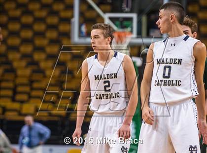 Thumbnail 2 in Bishop Hendricken @ Malden Catholic (Good Sports TD Garden Invitational) photogallery.
