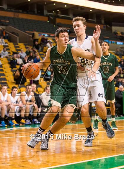 Thumbnail 1 in Bishop Hendricken @ Malden Catholic (Good Sports TD Garden Invitational) photogallery.