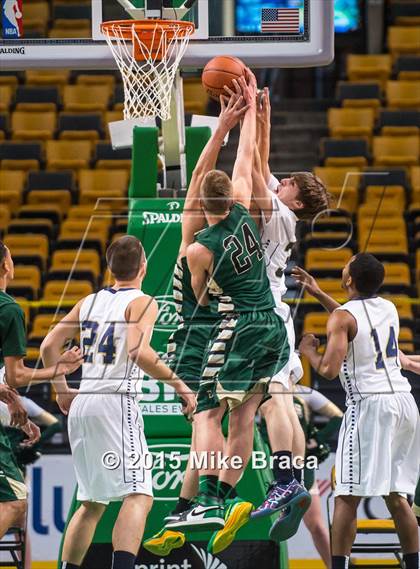 Thumbnail 2 in Bishop Hendricken @ Malden Catholic (Good Sports TD Garden Invitational) photogallery.
