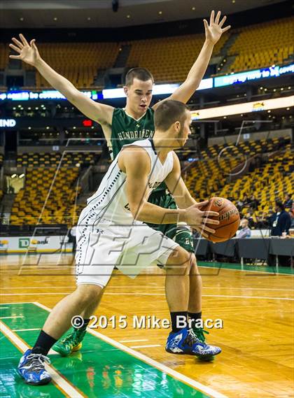 Thumbnail 3 in Bishop Hendricken @ Malden Catholic (Good Sports TD Garden Invitational) photogallery.