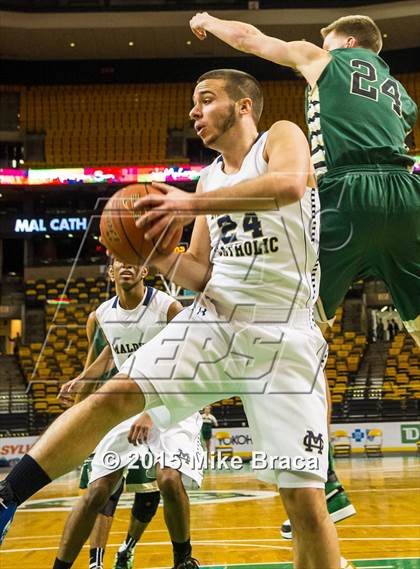 Thumbnail 2 in Bishop Hendricken @ Malden Catholic (Good Sports TD Garden Invitational) photogallery.