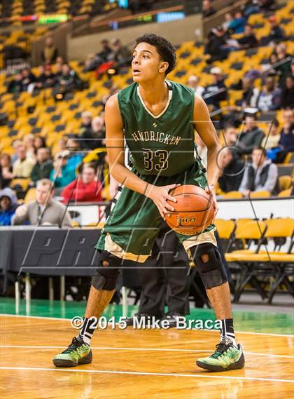 Thumbnail 1 in Bishop Hendricken @ Malden Catholic (Good Sports TD Garden Invitational) photogallery.