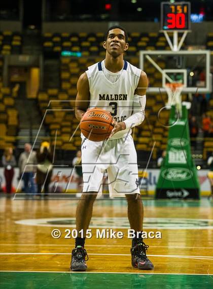 Thumbnail 2 in Bishop Hendricken @ Malden Catholic (Good Sports TD Garden Invitational) photogallery.