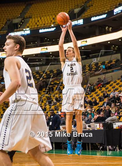 Thumbnail 3 in Bishop Hendricken @ Malden Catholic (Good Sports TD Garden Invitational) photogallery.