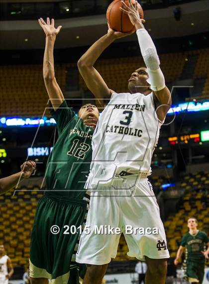 Thumbnail 2 in Bishop Hendricken @ Malden Catholic (Good Sports TD Garden Invitational) photogallery.