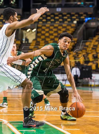 Thumbnail 2 in Bishop Hendricken @ Malden Catholic (Good Sports TD Garden Invitational) photogallery.