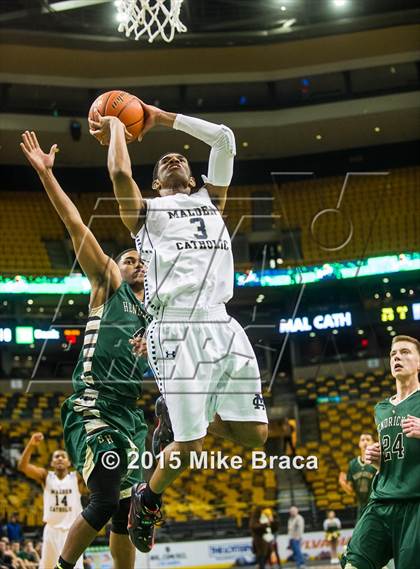 Thumbnail 2 in Bishop Hendricken @ Malden Catholic (Good Sports TD Garden Invitational) photogallery.