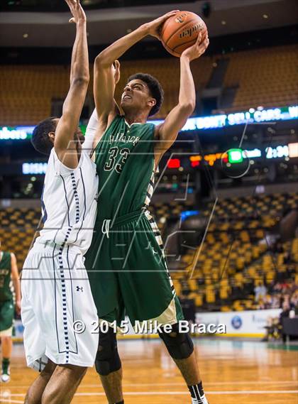 Thumbnail 2 in Bishop Hendricken @ Malden Catholic (Good Sports TD Garden Invitational) photogallery.