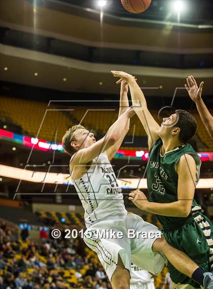 Thumbnail 3 in Bishop Hendricken @ Malden Catholic (Good Sports TD Garden Invitational) photogallery.