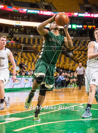 Thumbnail 1 in Bishop Hendricken @ Malden Catholic (Good Sports TD Garden Invitational) photogallery.