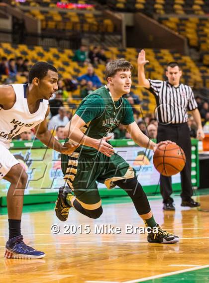 Thumbnail 1 in Bishop Hendricken @ Malden Catholic (Good Sports TD Garden Invitational) photogallery.