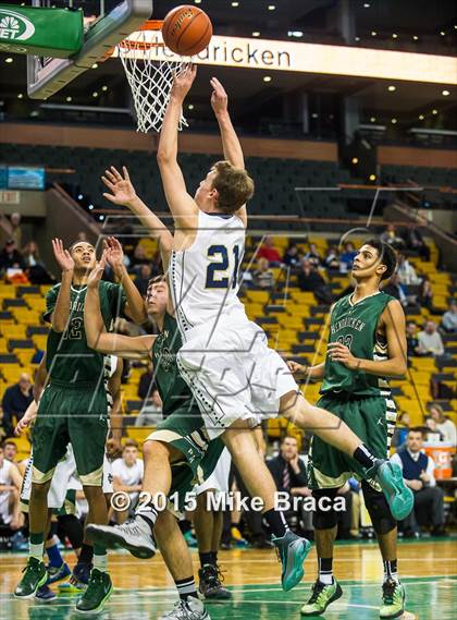 Thumbnail 2 in Bishop Hendricken @ Malden Catholic (Good Sports TD Garden Invitational) photogallery.