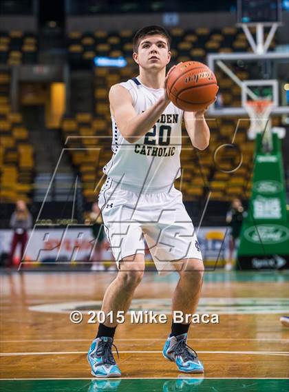 Thumbnail 2 in Bishop Hendricken @ Malden Catholic (Good Sports TD Garden Invitational) photogallery.