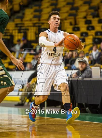 Thumbnail 2 in Bishop Hendricken @ Malden Catholic (Good Sports TD Garden Invitational) photogallery.