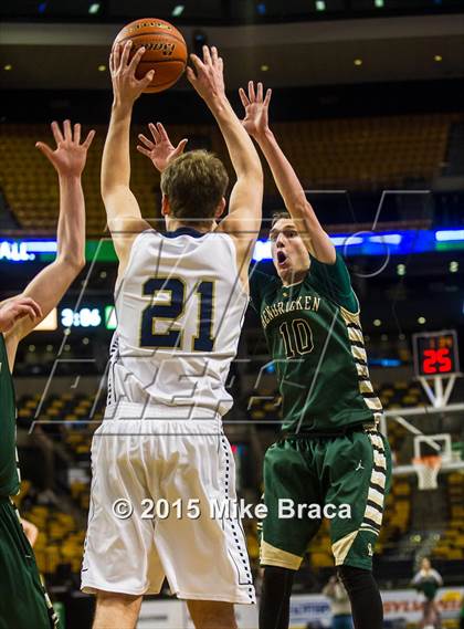 Thumbnail 1 in Bishop Hendricken @ Malden Catholic (Good Sports TD Garden Invitational) photogallery.