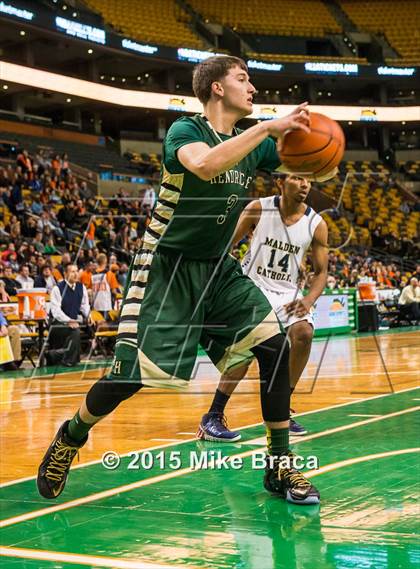 Thumbnail 1 in Bishop Hendricken @ Malden Catholic (Good Sports TD Garden Invitational) photogallery.