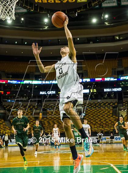 Thumbnail 1 in Bishop Hendricken @ Malden Catholic (Good Sports TD Garden Invitational) photogallery.