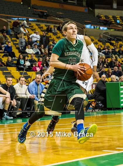 Thumbnail 1 in Bishop Hendricken @ Malden Catholic (Good Sports TD Garden Invitational) photogallery.