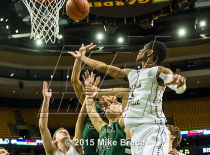 Thumbnail 1 in Bishop Hendricken @ Malden Catholic (Good Sports TD Garden Invitational) photogallery.