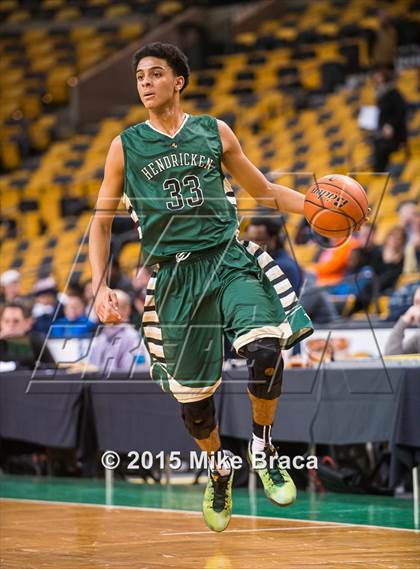 Thumbnail 1 in Bishop Hendricken @ Malden Catholic (Good Sports TD Garden Invitational) photogallery.
