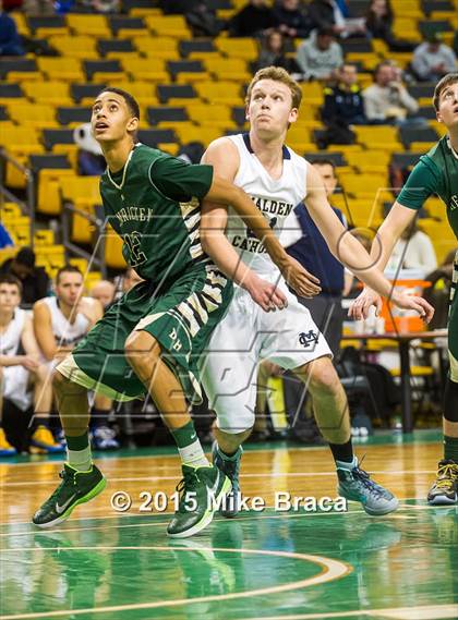Thumbnail 2 in Bishop Hendricken @ Malden Catholic (Good Sports TD Garden Invitational) photogallery.