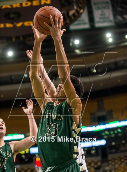 Thumbnail 1 in Bishop Hendricken @ Malden Catholic (Good Sports TD Garden Invitational) photogallery.