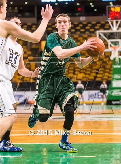 Thumbnail 2 in Bishop Hendricken @ Malden Catholic (Good Sports TD Garden Invitational) photogallery.