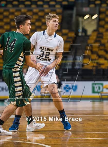 Thumbnail 2 in Bishop Hendricken @ Malden Catholic (Good Sports TD Garden Invitational) photogallery.