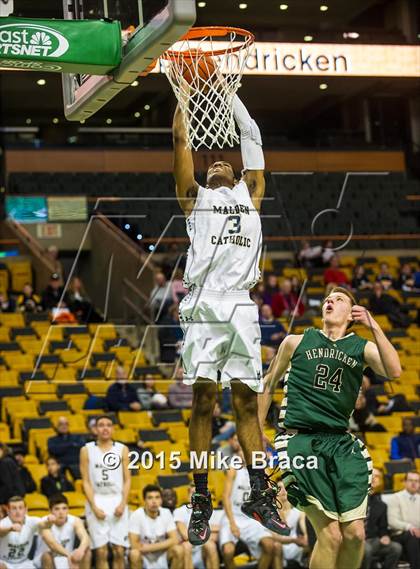 Thumbnail 3 in Bishop Hendricken @ Malden Catholic (Good Sports TD Garden Invitational) photogallery.