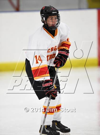 Thumbnail 1 in Bergen Catholic vs. Ridgefield (Carrano Cup Semifinal) photogallery.
