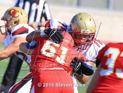 Thumbnail 3 in Cathedral Catholic vs. Oaks Christian (2015 SoCal Honor Bowl) photogallery.