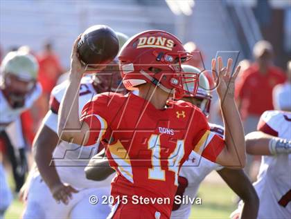 Thumbnail 3 in Cathedral Catholic vs. Oaks Christian (2015 SoCal Honor Bowl) photogallery.