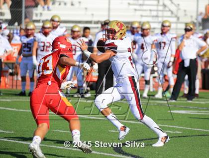 Thumbnail 2 in Cathedral Catholic vs. Oaks Christian (2015 SoCal Honor Bowl) photogallery.
