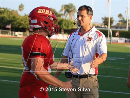 Thumbnail 2 in Cathedral Catholic vs. Oaks Christian (2015 SoCal Honor Bowl) photogallery.