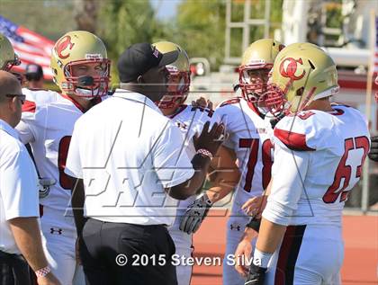 Thumbnail 3 in Cathedral Catholic vs. Oaks Christian (2015 SoCal Honor Bowl) photogallery.