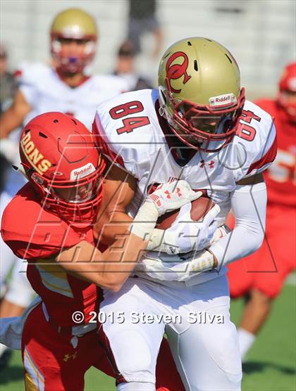 Thumbnail 3 in Cathedral Catholic vs. Oaks Christian (2015 SoCal Honor Bowl) photogallery.