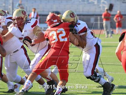 Thumbnail 1 in Cathedral Catholic vs. Oaks Christian (2015 SoCal Honor Bowl) photogallery.