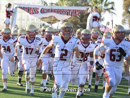 Thumbnail 3 in Cathedral Catholic vs. Oaks Christian (2015 SoCal Honor Bowl) photogallery.