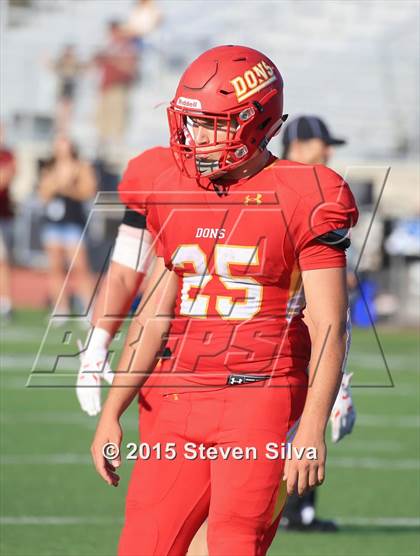 Thumbnail 2 in Cathedral Catholic vs. Oaks Christian (2015 SoCal Honor Bowl) photogallery.