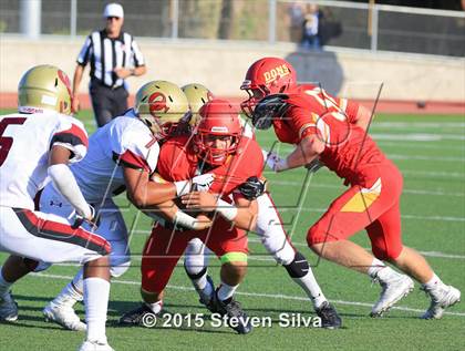 Thumbnail 2 in Cathedral Catholic vs. Oaks Christian (2015 SoCal Honor Bowl) photogallery.