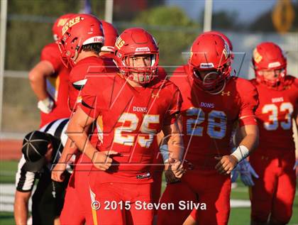 Thumbnail 3 in Cathedral Catholic vs. Oaks Christian (2015 SoCal Honor Bowl) photogallery.