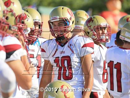 Thumbnail 2 in Cathedral Catholic vs. Oaks Christian (2015 SoCal Honor Bowl) photogallery.