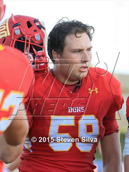 Thumbnail 3 in Cathedral Catholic vs. Oaks Christian (2015 SoCal Honor Bowl) photogallery.
