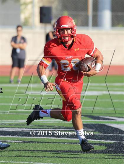 Thumbnail 2 in Cathedral Catholic vs. Oaks Christian (2015 SoCal Honor Bowl) photogallery.