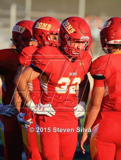 Thumbnail 3 in Cathedral Catholic vs. Oaks Christian (2015 SoCal Honor Bowl) photogallery.